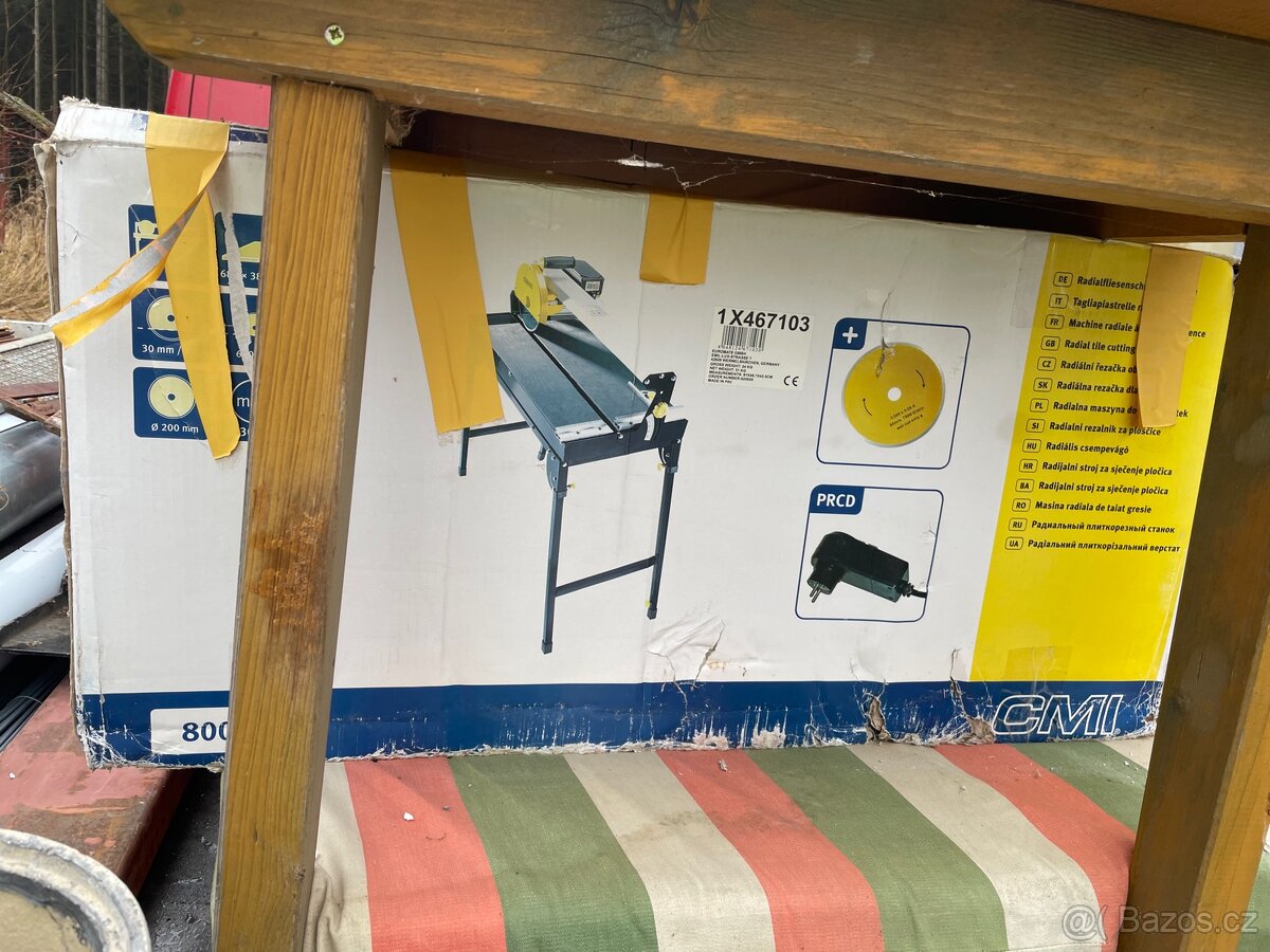 Elektrická řezačka dlažby - vodní - 2