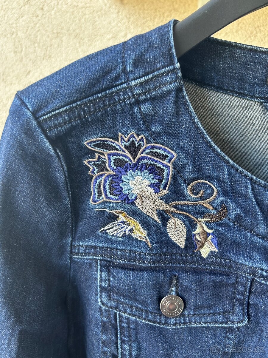 Džínová bunda Coma vel S dámská - 2