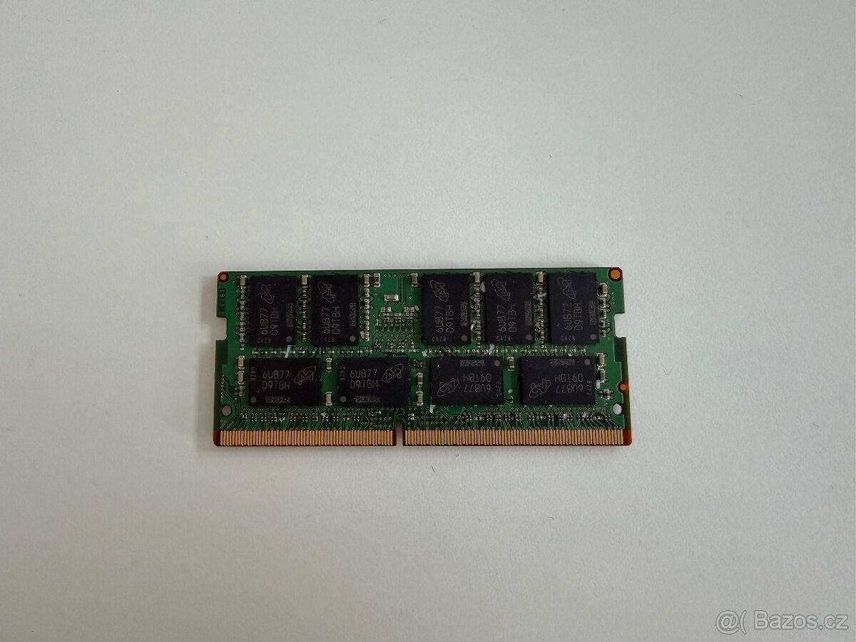16GB DDR4 RAM Micron – 2400MHz, ECC Unbuffered (SODIMM) - 2