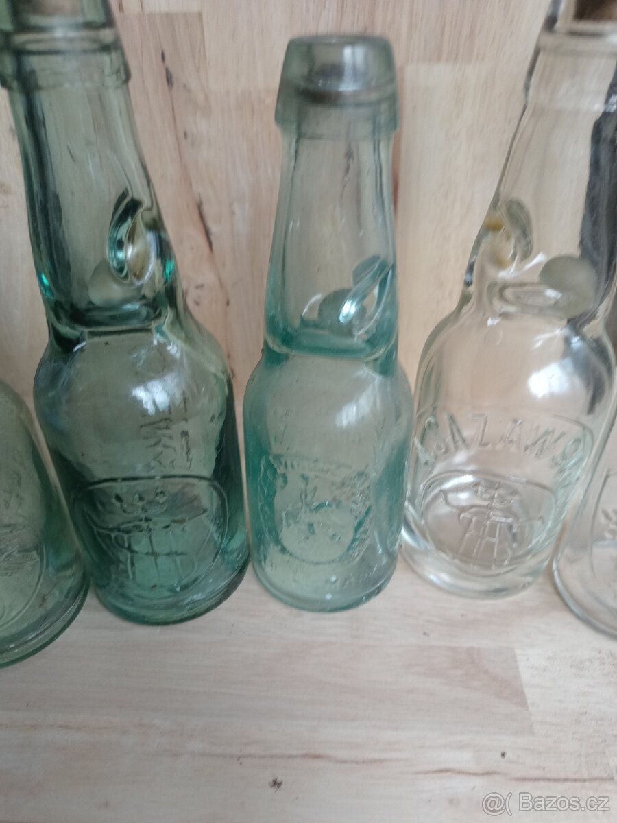 Staré sklo od limonád - 2