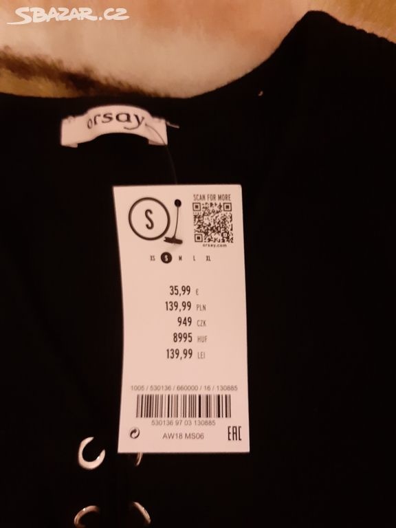 Nové pletené šaty Orsay, vel.S - 2