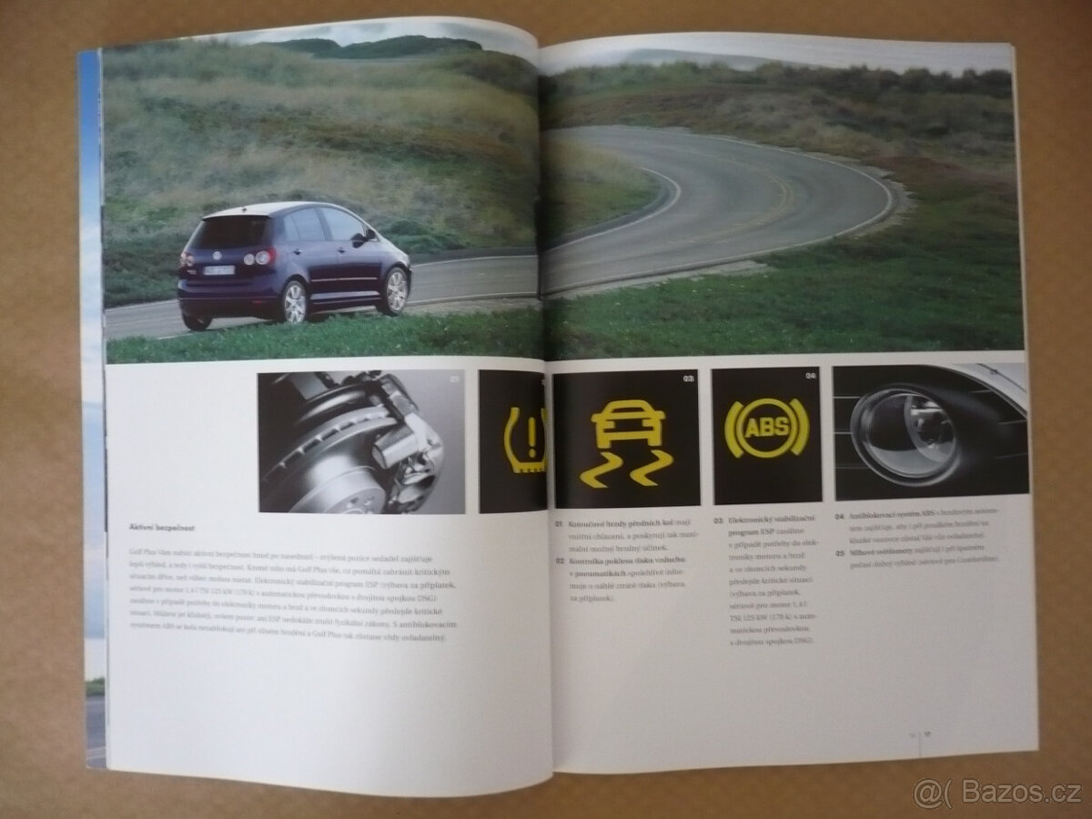 Prospekt brožura VW Golf Plus - 2