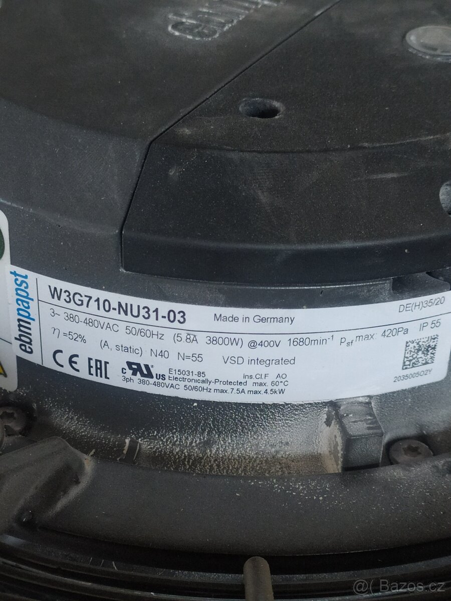 Průmyslový ventilátor - 2