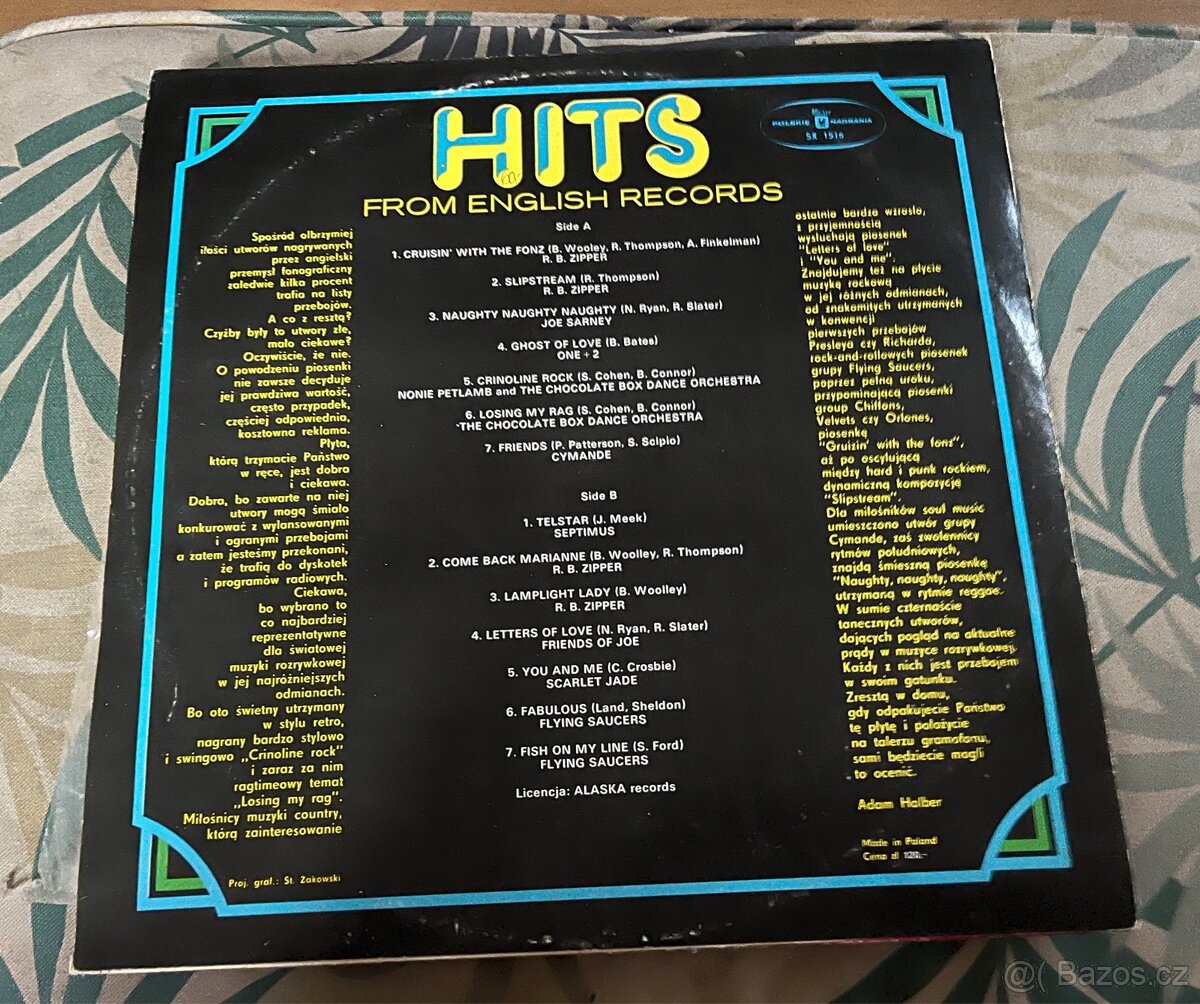 Hits from english records LP - 2