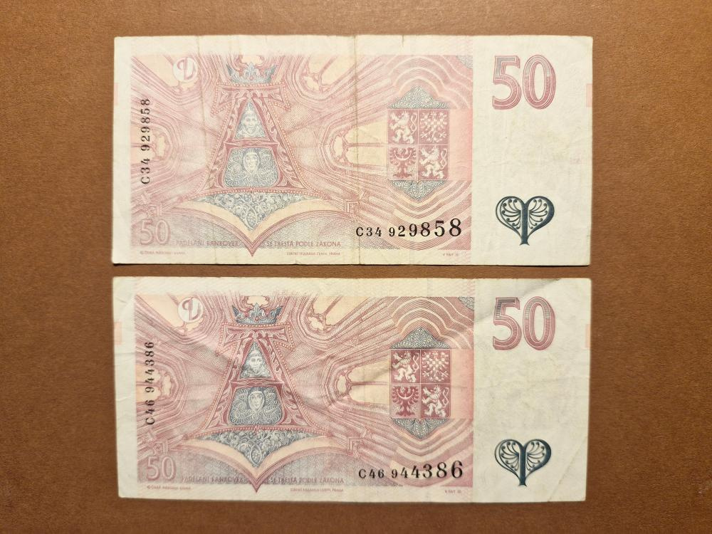 50 Kč 1997 - VZÁCNÉ SÉRIE C - 2