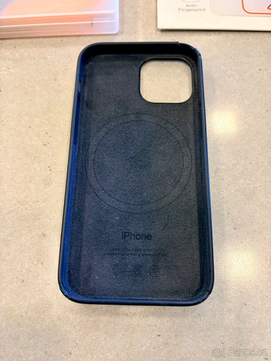 Ochranné sklo MobileOrigin iPhone 13 mini + originální obal - 2