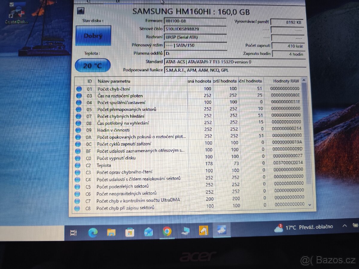 Harddisk HDD Samsung 160GB - 2