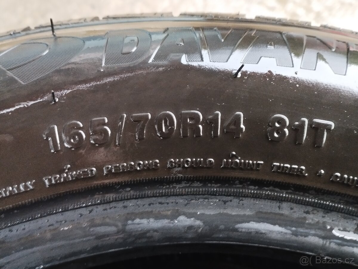 Zimní pneu 165/70 R14:DOT-2223: - 2