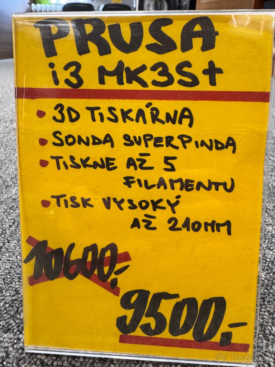 Prodám 3D tiskárnu Prusa i3 MK3S+ - 2