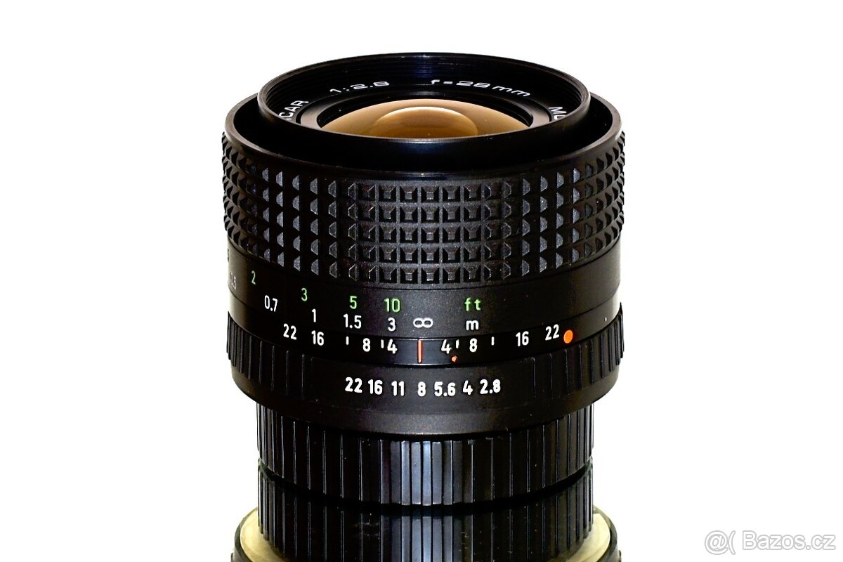 Prakticar B MC 2,8/28mm Pentacon TOP STAV - 2