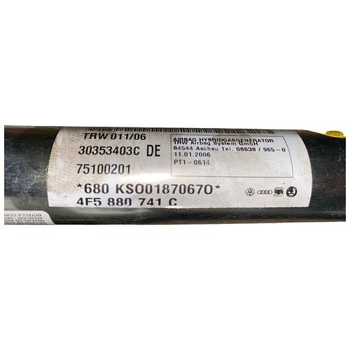 Levý a pravý stropní airbag Audi A6 4F C6 sedan r.v. 2009 - 2