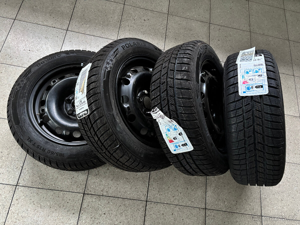 Škoda Rapid kompletní nepoužitá zimní kola 15 - 2