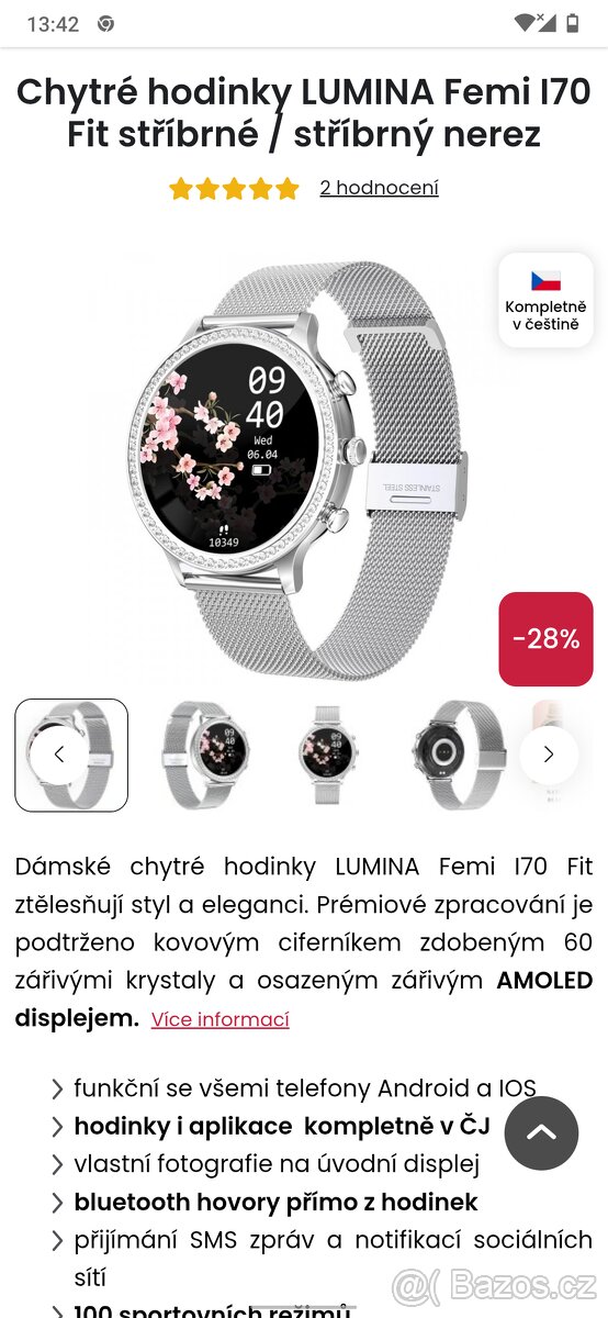 Chytré hodinky Lumina - 2