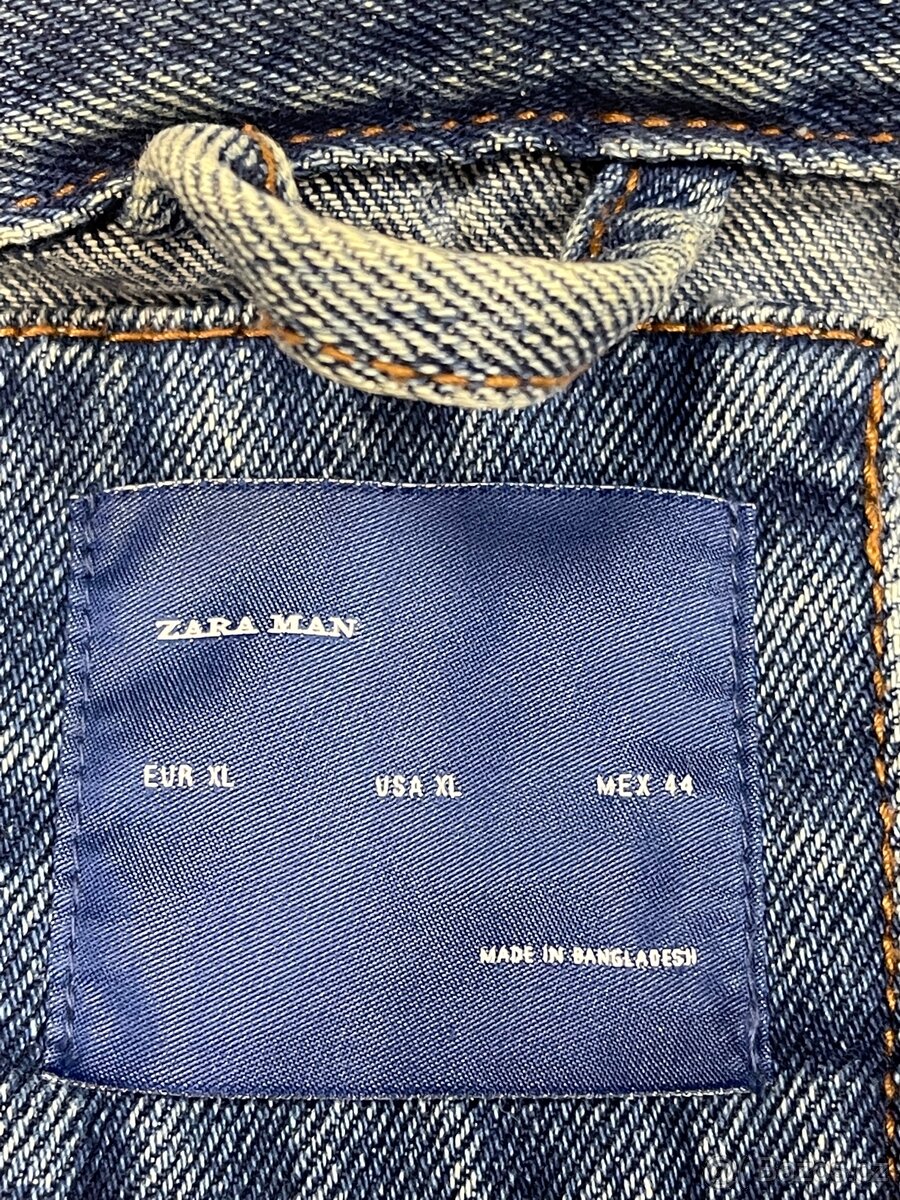 Riflová bunda zn. Zara - 2