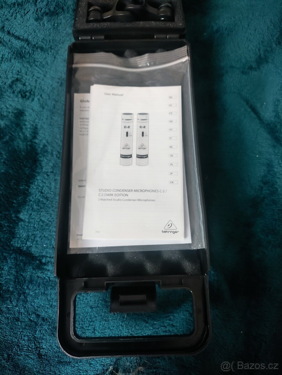 Behringer C-2 Stereo mikrofony nové - 2