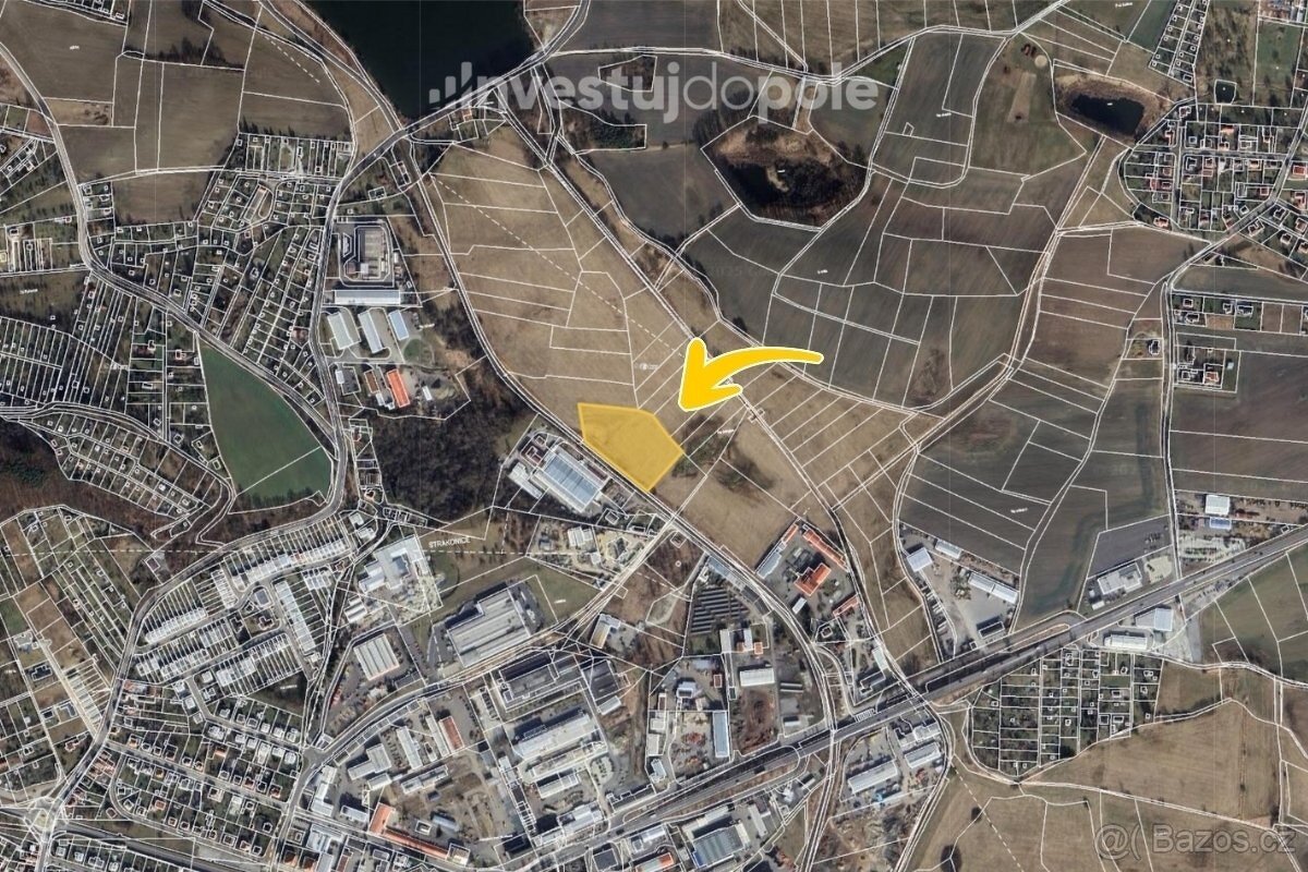 Prodej komerčního pozemku 11 577 m², Strakonice I - 2