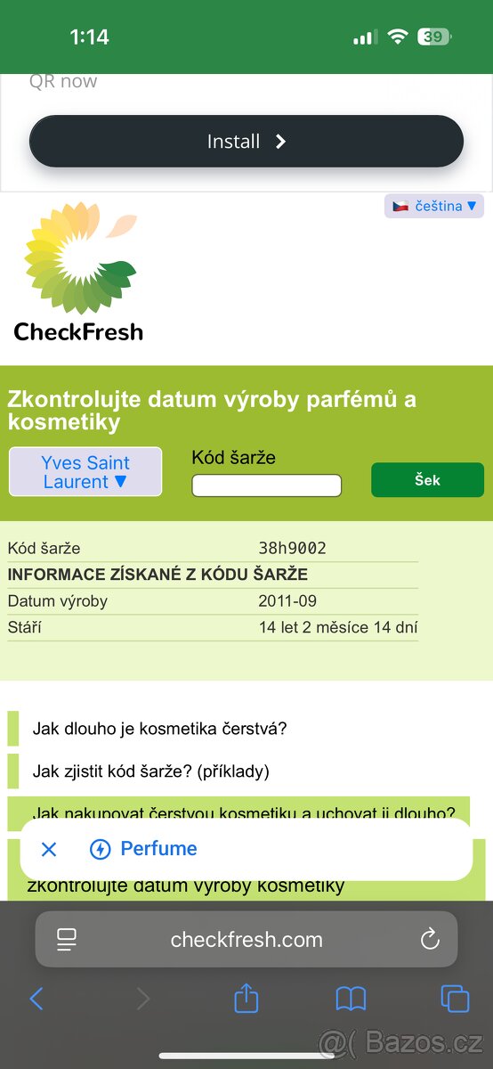 Ysl black opium ILLICIT GREEN 75ml - 2