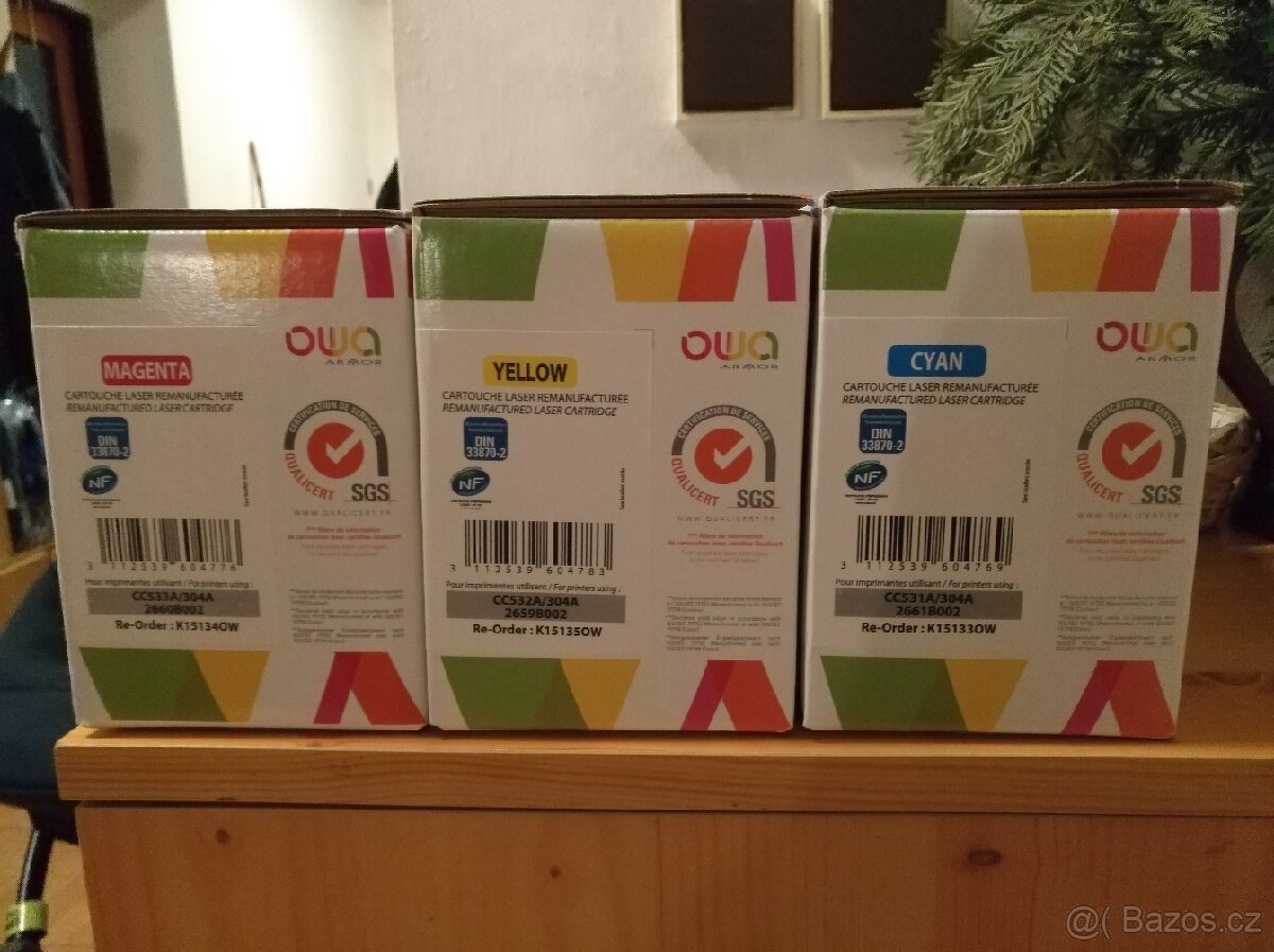 Toner Owa Armor pro laserovou tiskárnu Canon a HP - 2