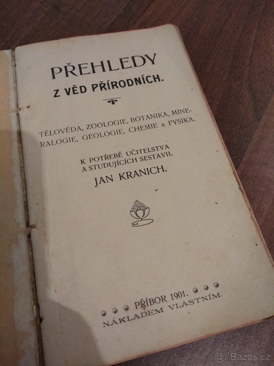 Přehledy z věd přírodních | Jan Kranich | 1901 - 2