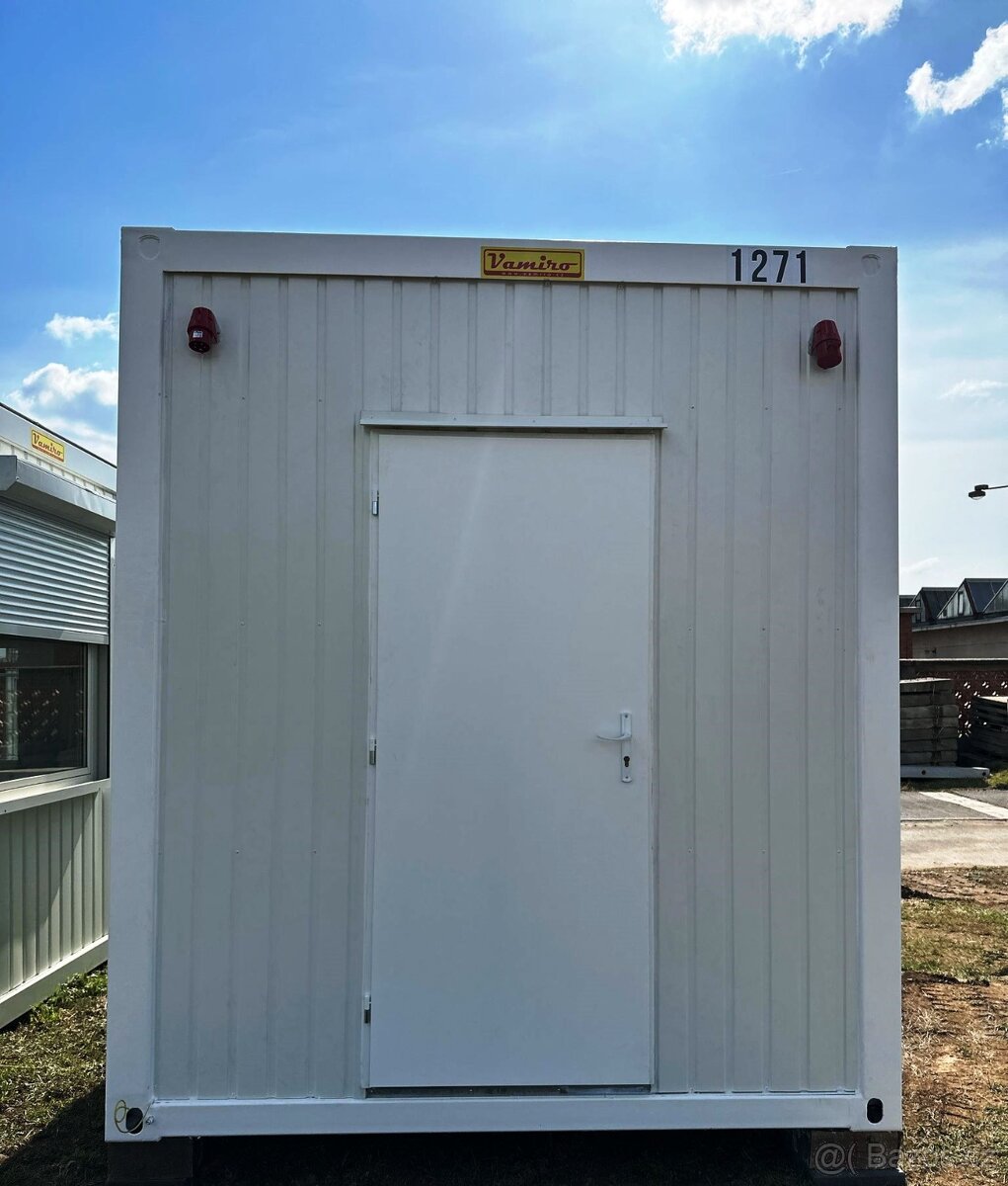 obytný kontejner 2,5x3m, vrátnice - 2