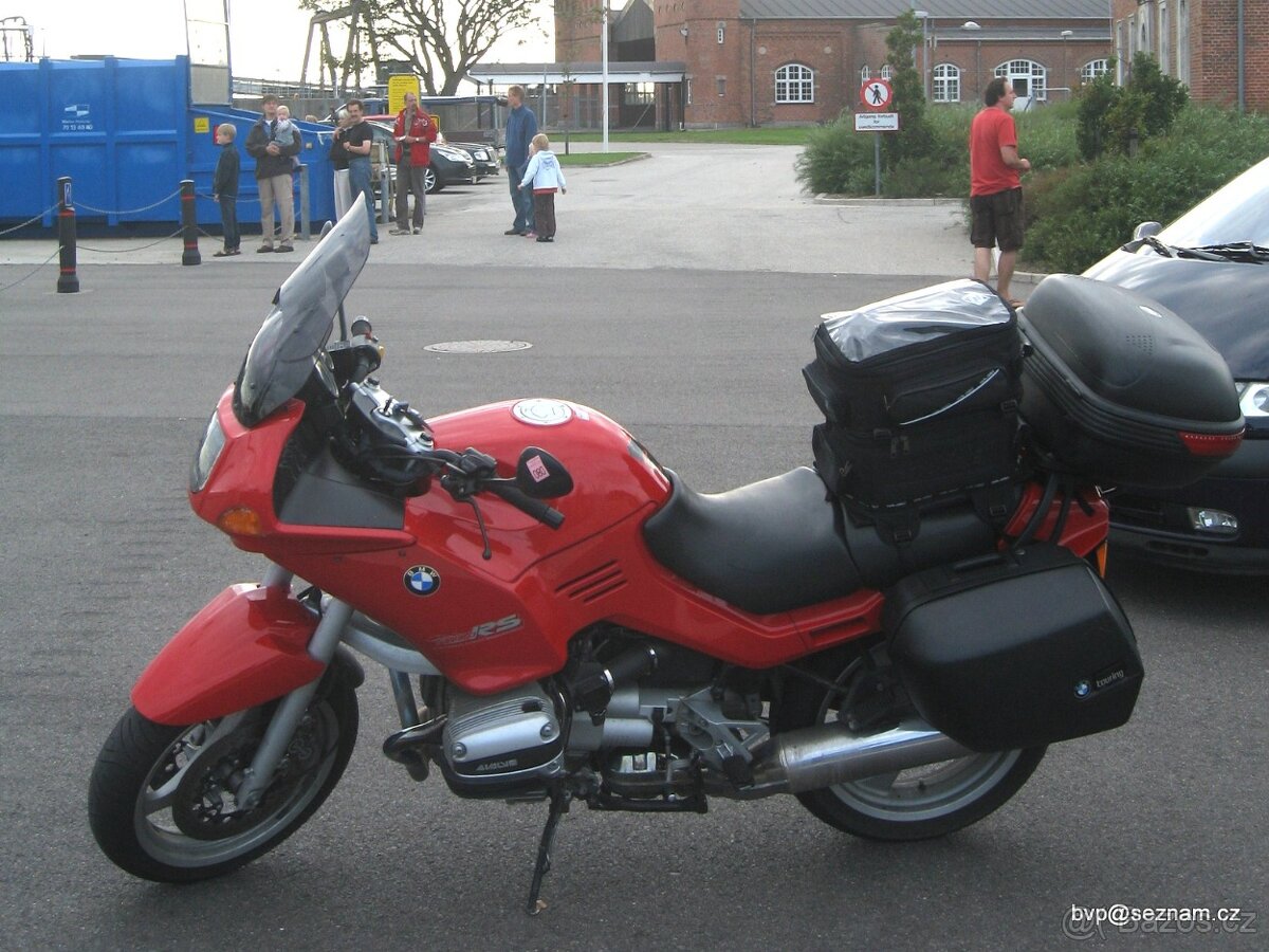 BMW R1100 RS kufry GPS alarm STK 2027 - 2