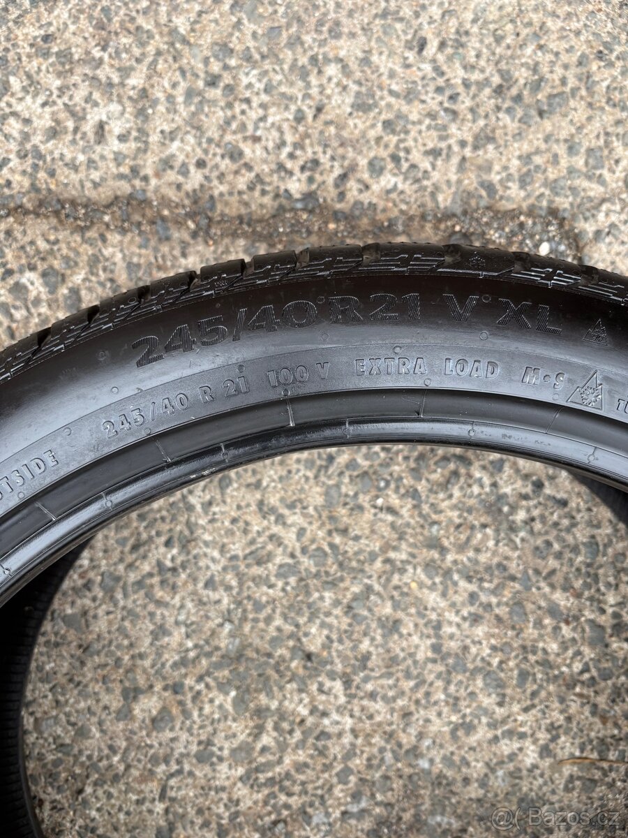 2x 245/40 R21 Continental WinterContact - 2