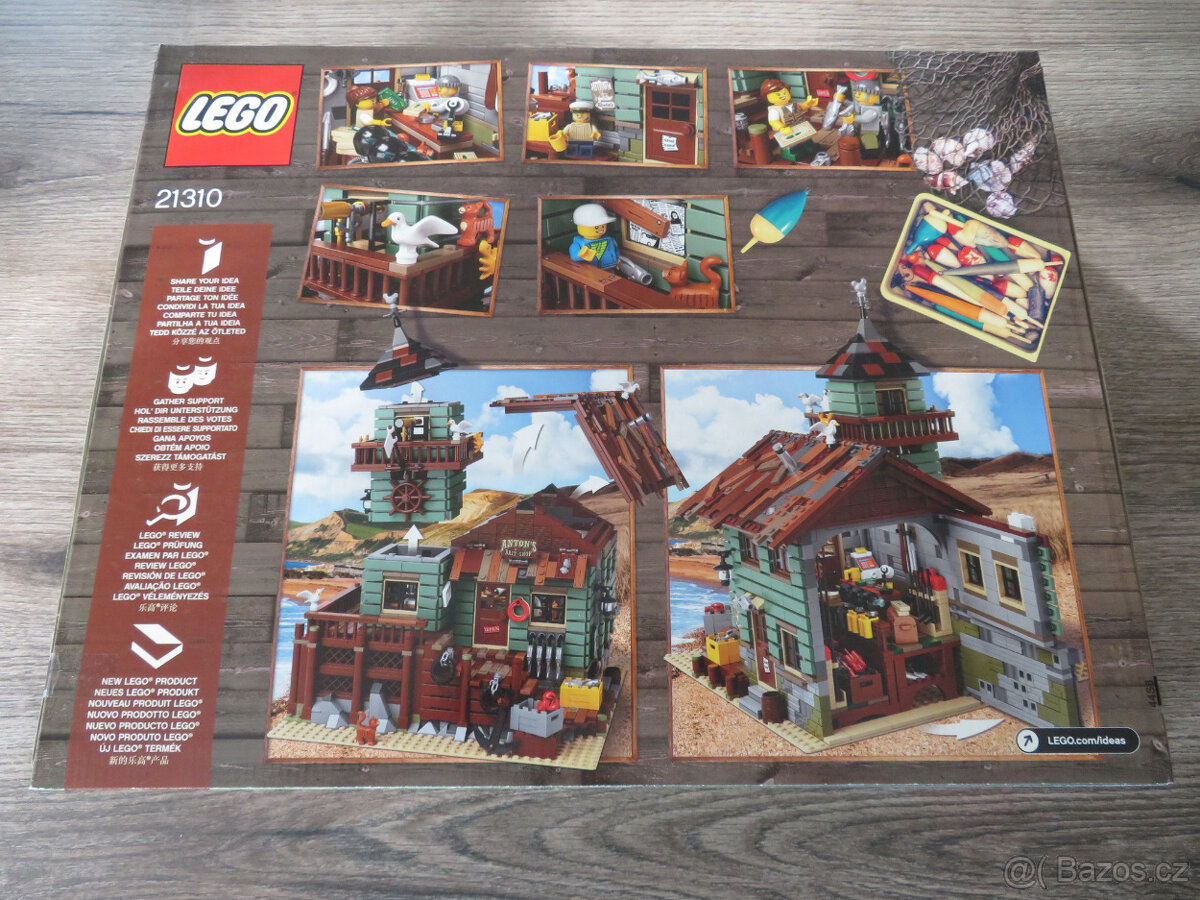 LEGO Ideas 21310 Old Fishing Store (Starý rybářský obchod) - 2