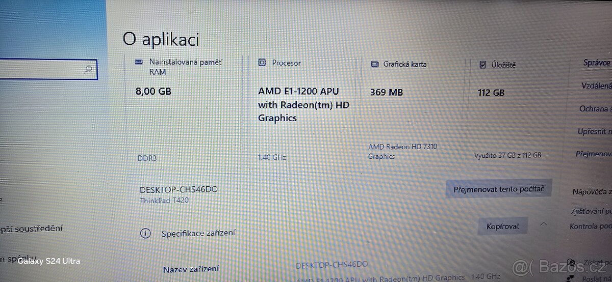 Notebook Toshiba - 2