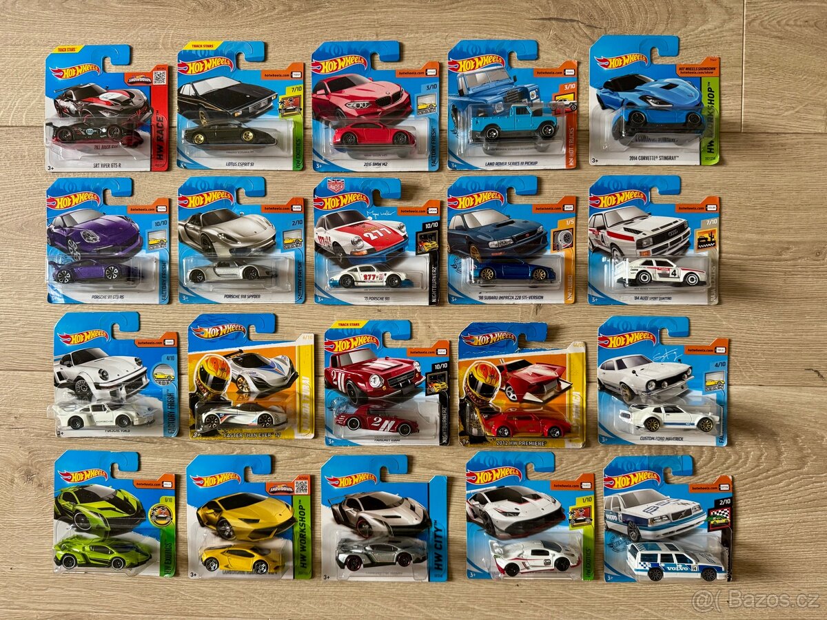 HW, HotWheels autíčka, 2012-2025 - 2