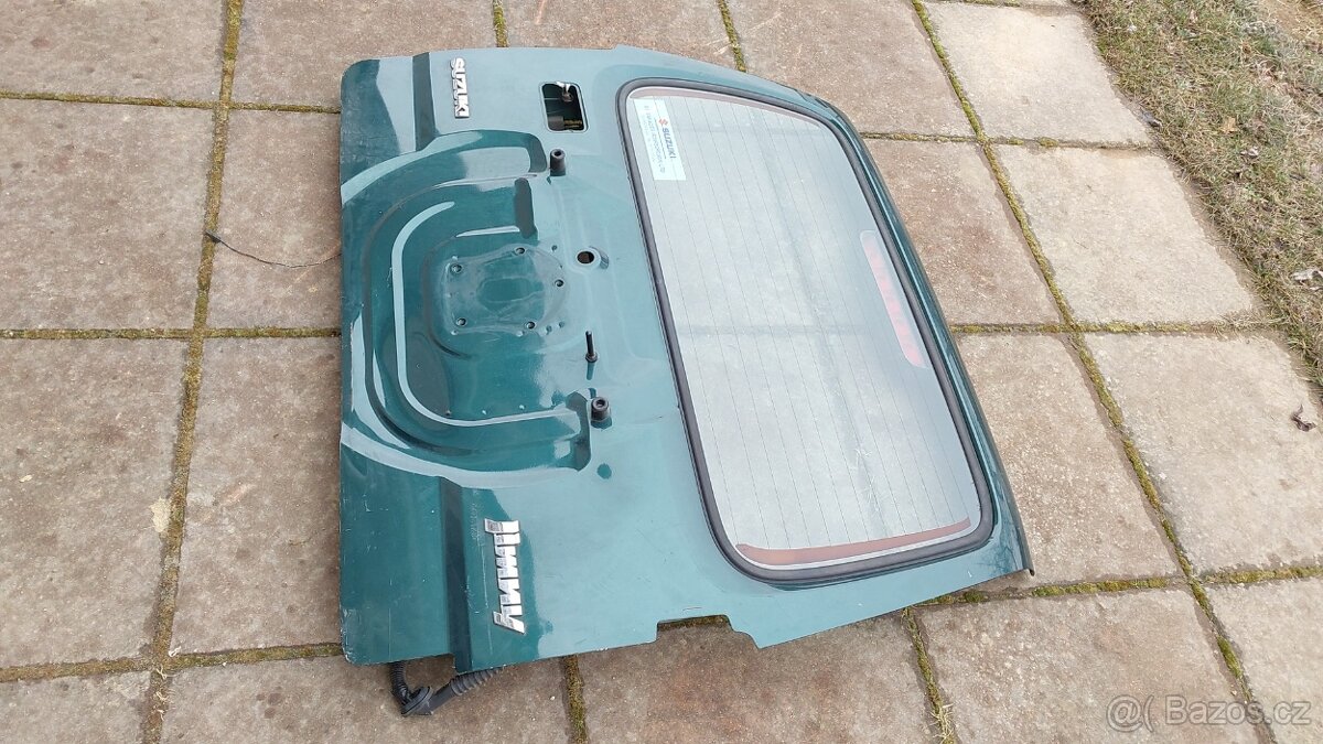 Suzuki Jimny – Dveře kufru celoplech zelené - 2