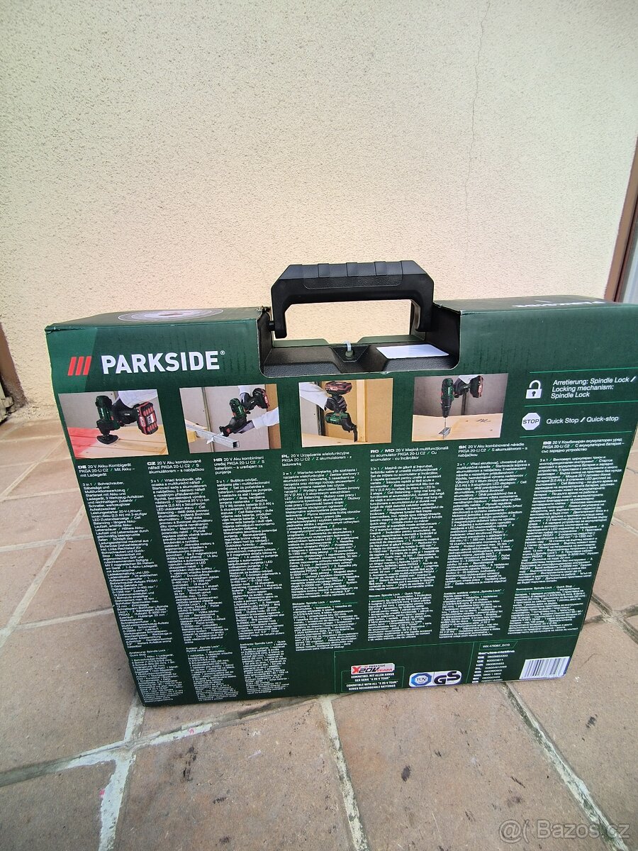 Parkside Aku kombinované nářadí 3v1 - 2