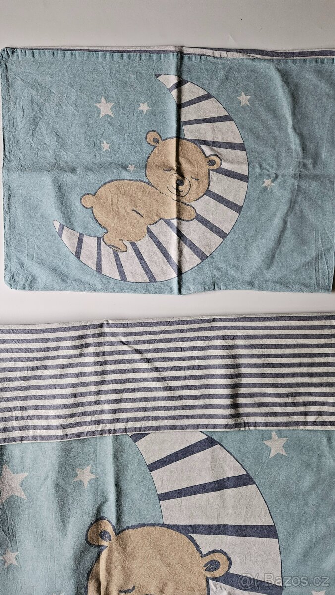 Dětské povlečení do postýlky - medvídek - 2