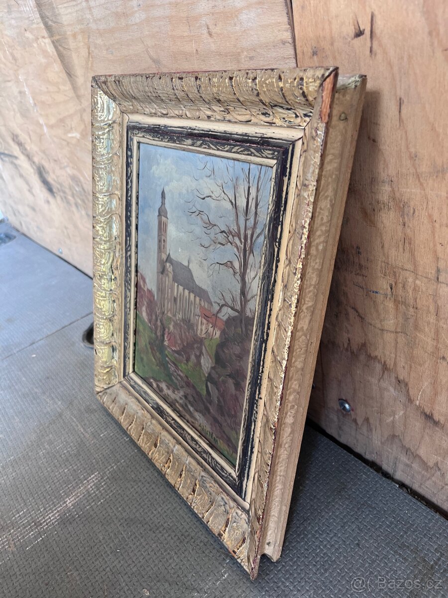 Obraz, A.Zastěra . Kutná hora - 2