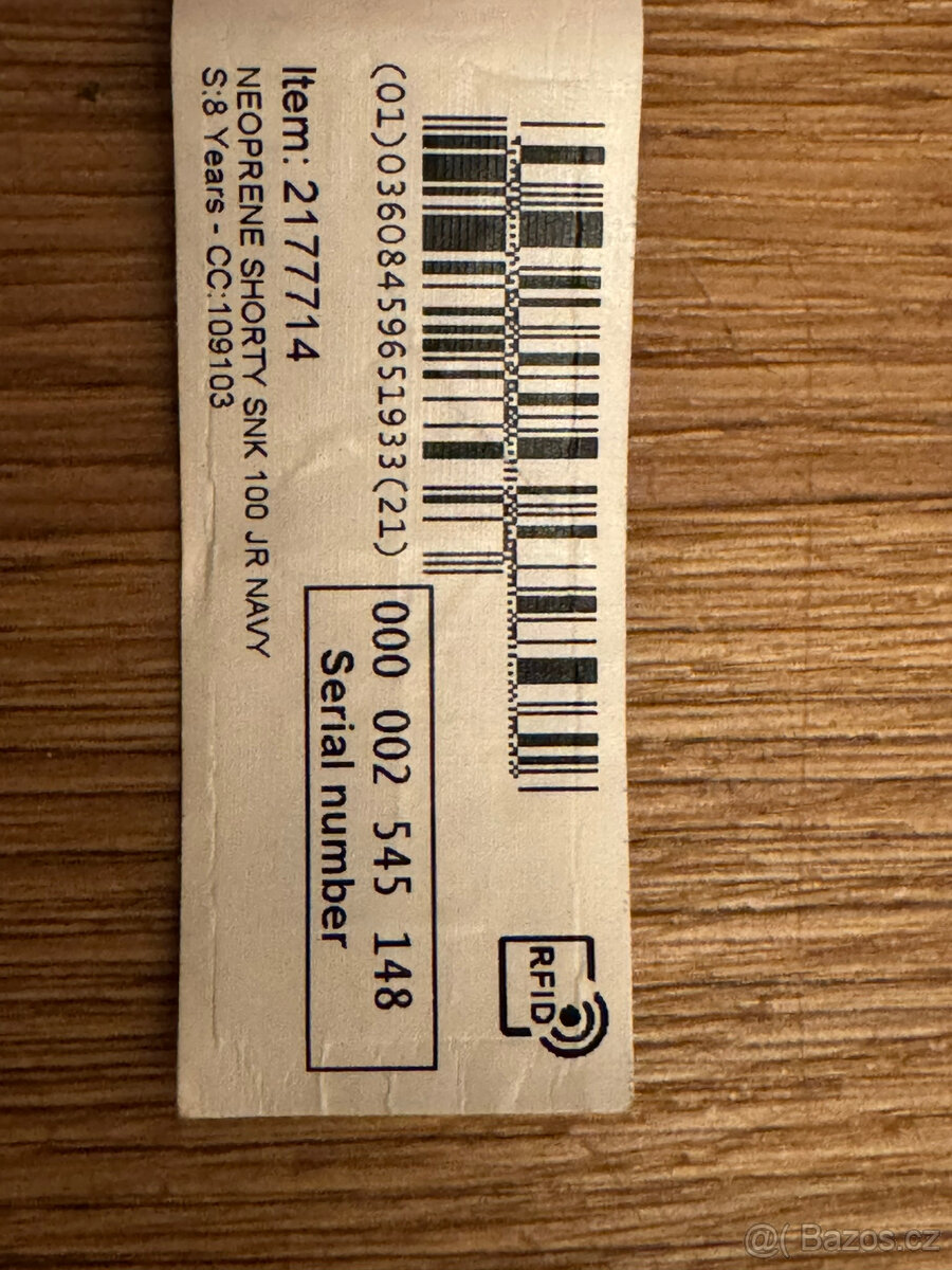 dětský neopren S (dítě 8 let) - 2