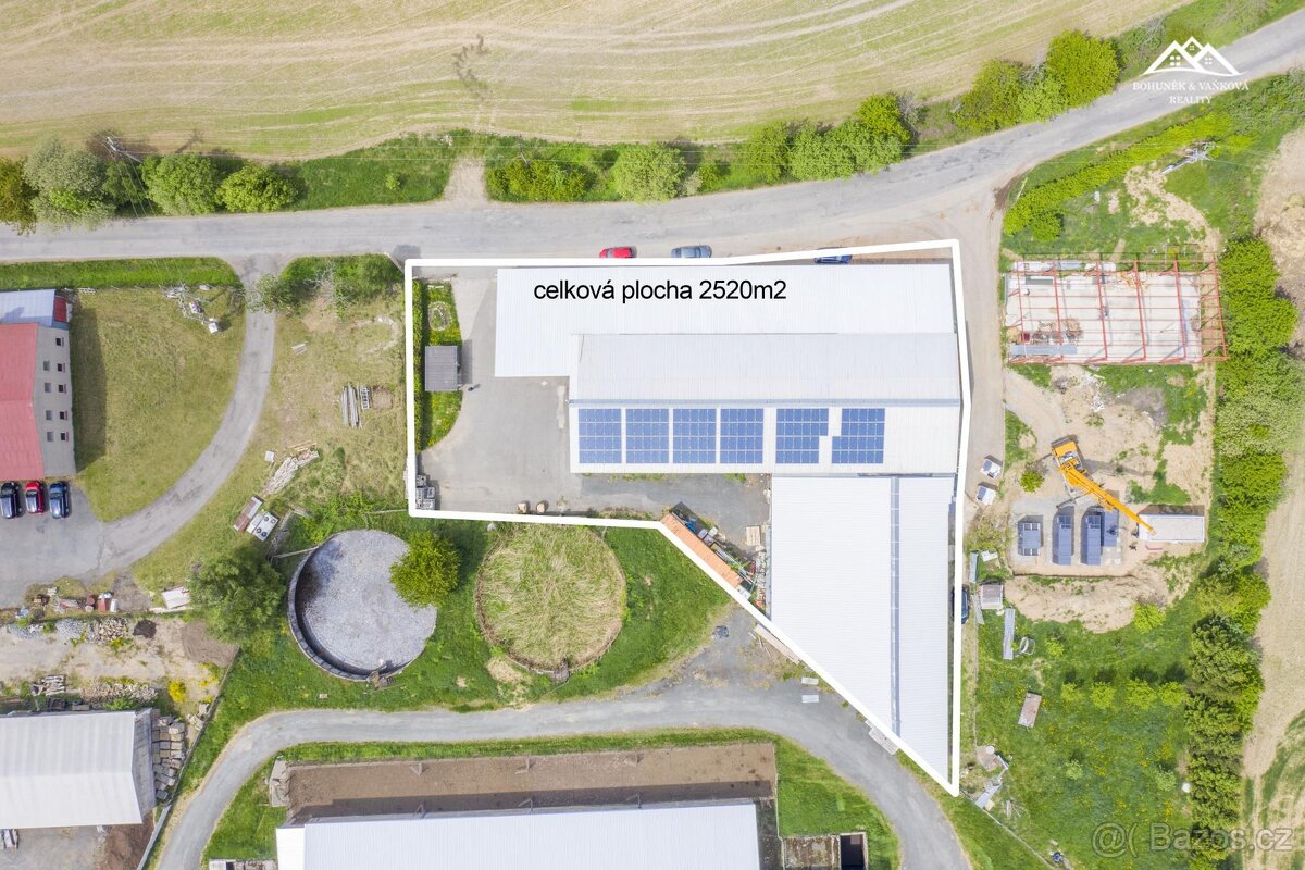 Prodej provozního areálu, 2520 m2, Svinný - Chotěboř - 2