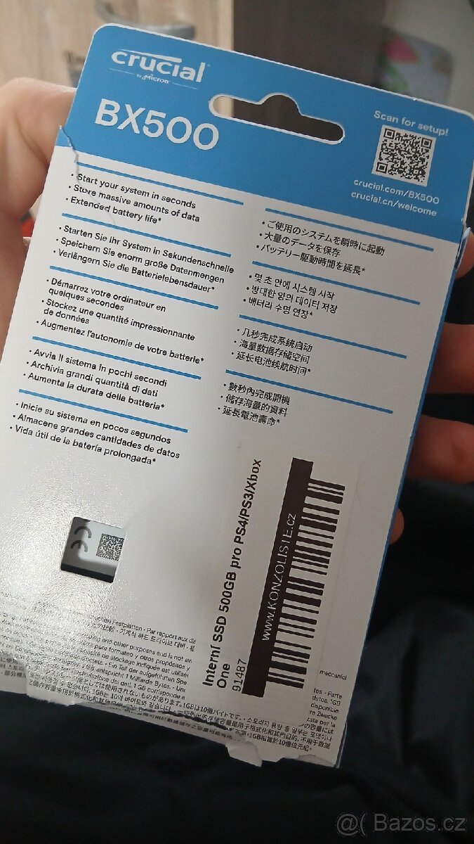 Interní disk pro ps4/xbox/PC - 2