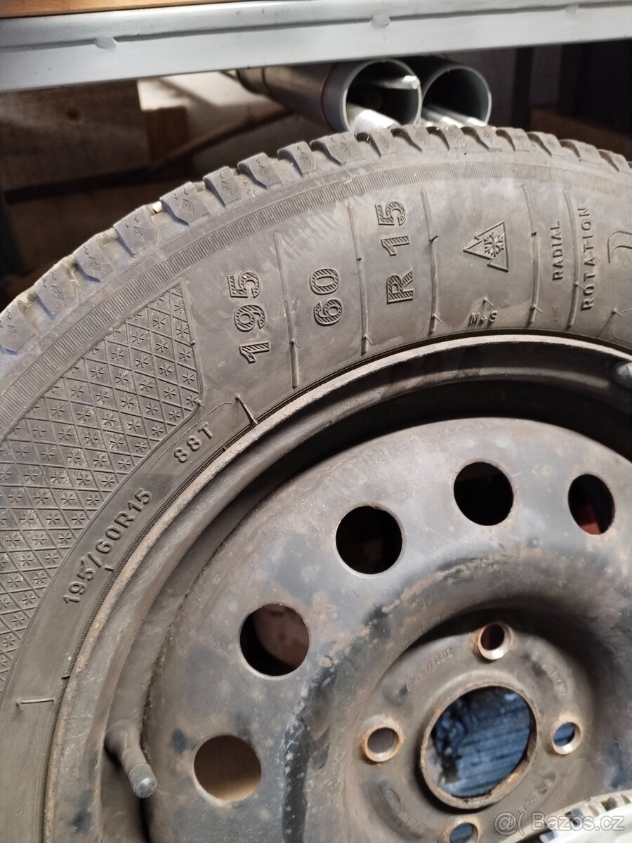 zimní kola no ford fusion 195/60 R15 - 2