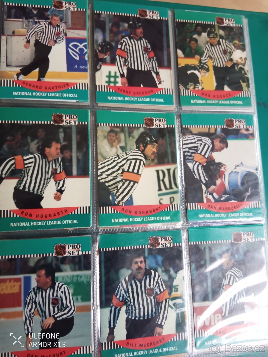 Hokejové karty Pro-set 91 - 2