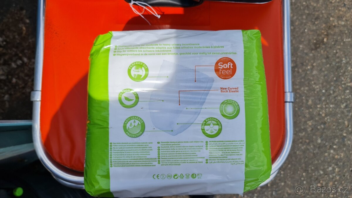 plenkové kalhotky iD Pants Medium Super navlékací 14 ks - 2