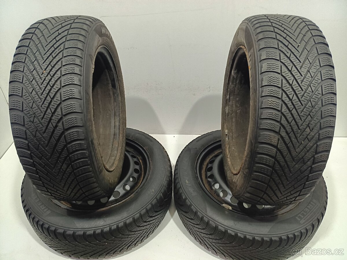Zimní kola Ford 5x108 R16 pneu 205/55/16 Pirelli - 2