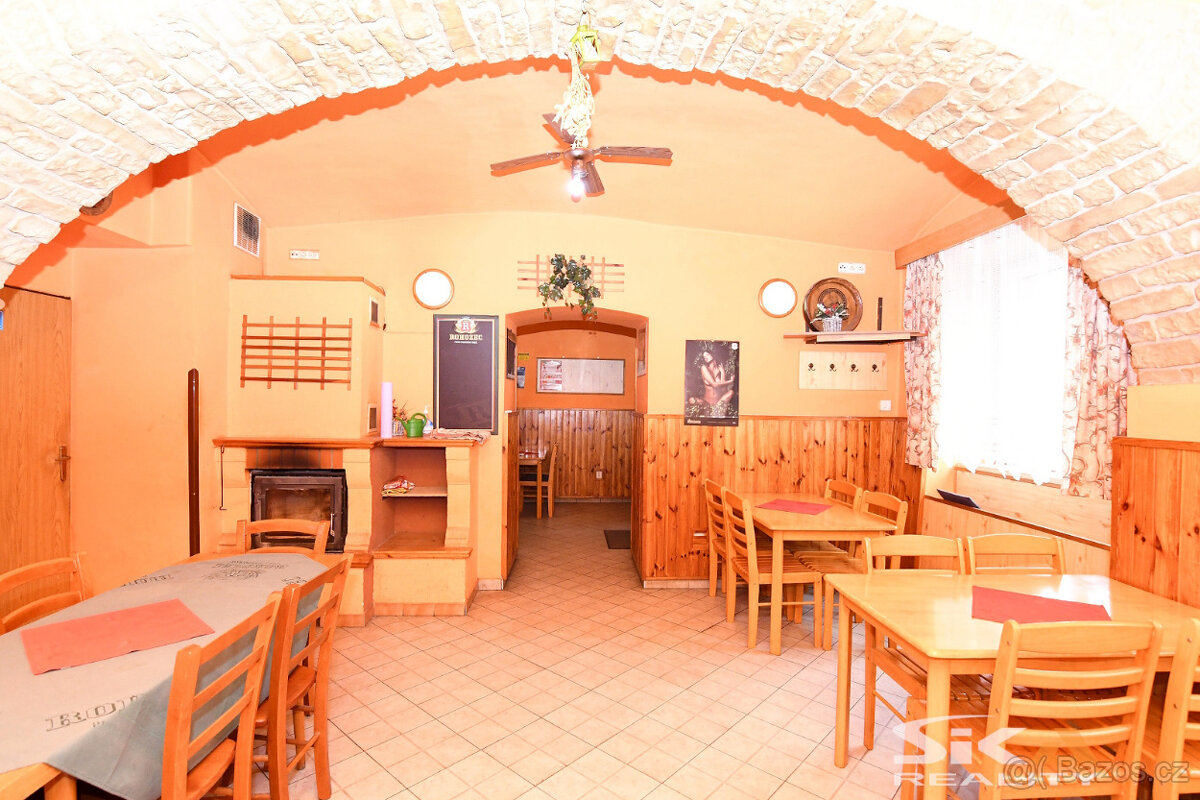 Prodej domu se dvěma byty a komerčními prostory, 412 m2 - 2