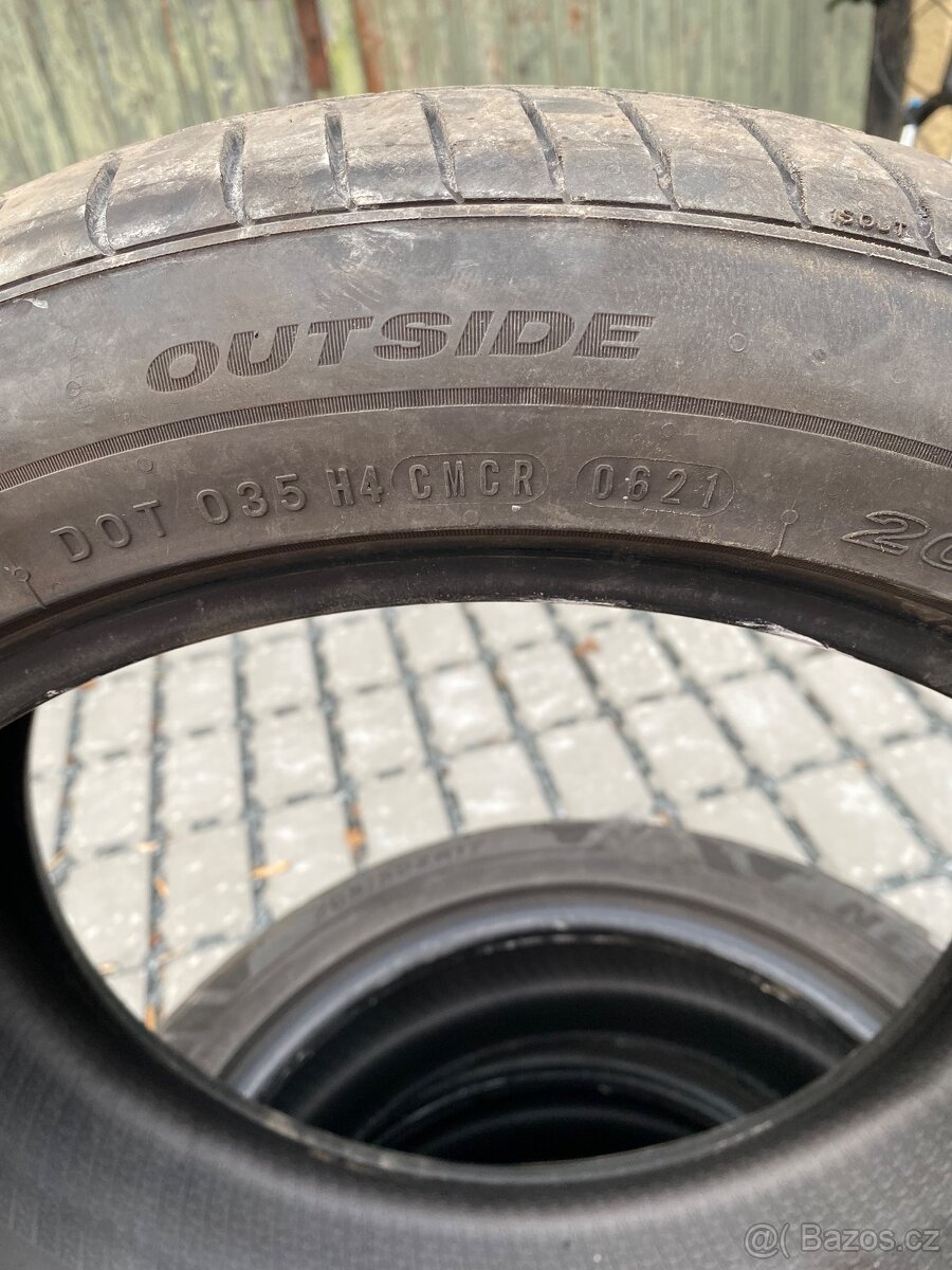 Prodám letní pneu Nexen 205/50ZR17 - 2