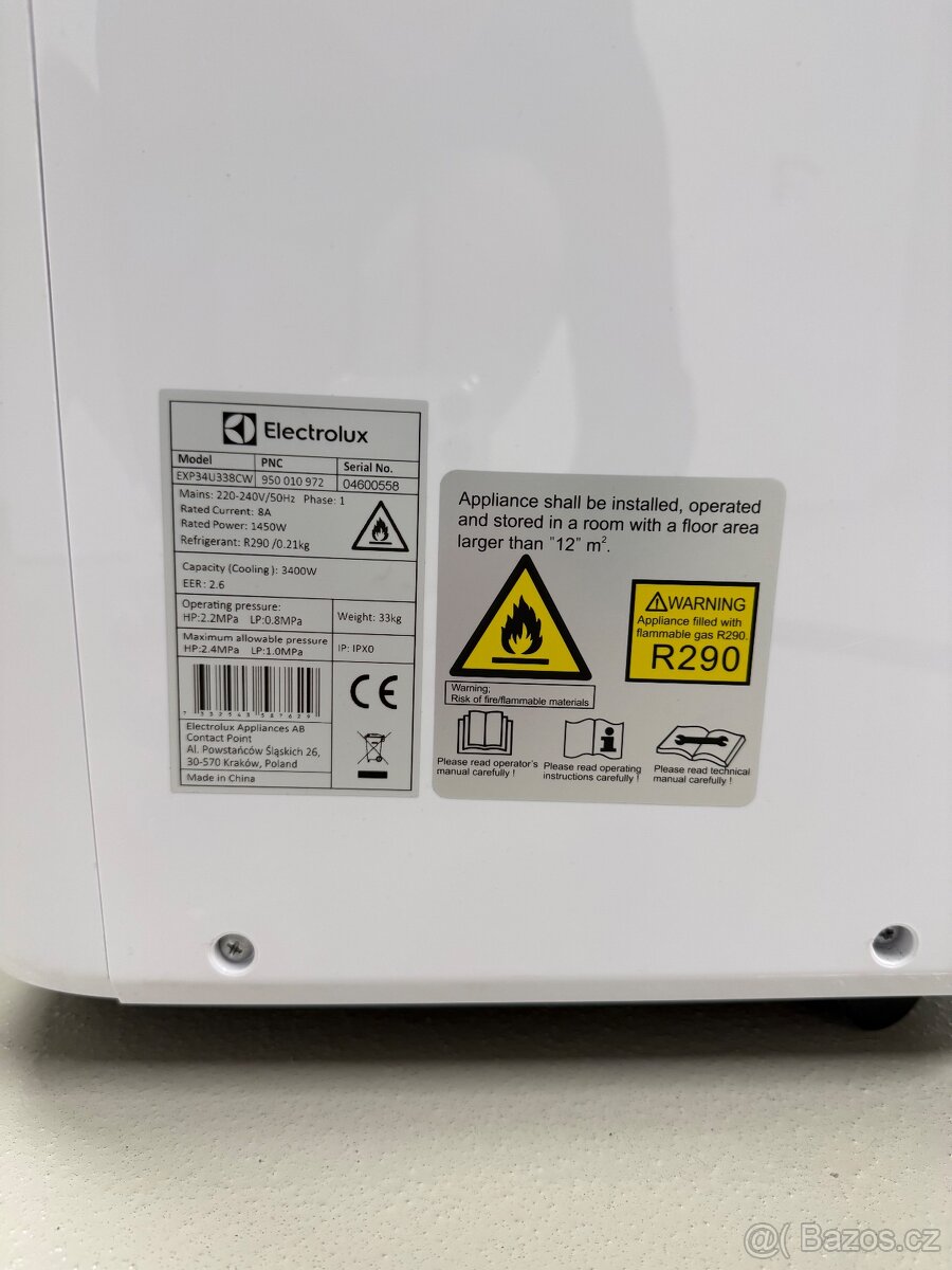 Electrolux mobilní klimatizace - 2