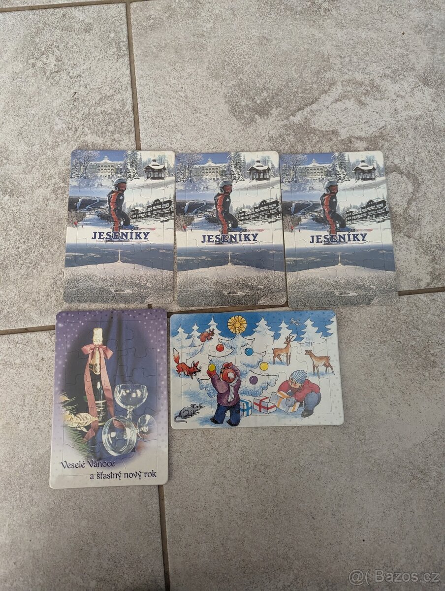 Prodám pohlednici puzzle - 2