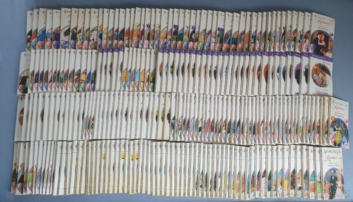 Harlequin - přes 600 knih - 2
