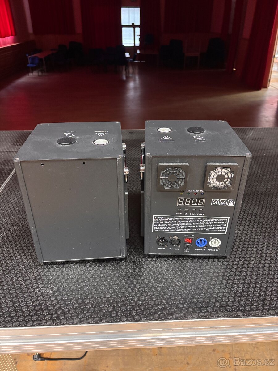 🔥 PRODÁM – 2× Studené jiskry + kvalitní flight case 🔥 - 2