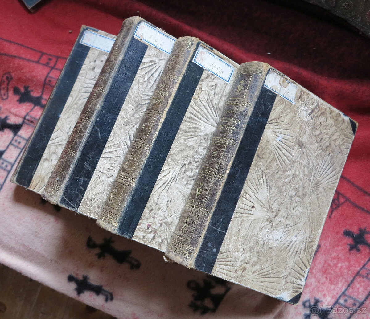 Názorná květena zemí koruny české (Fran. Polívka) 4 knihy - 2