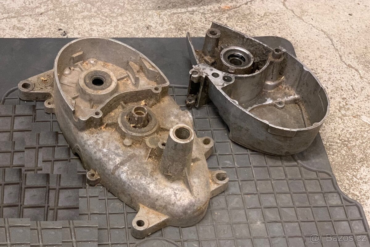 Boční víko + karter Jawa 50 Pionýr - 2