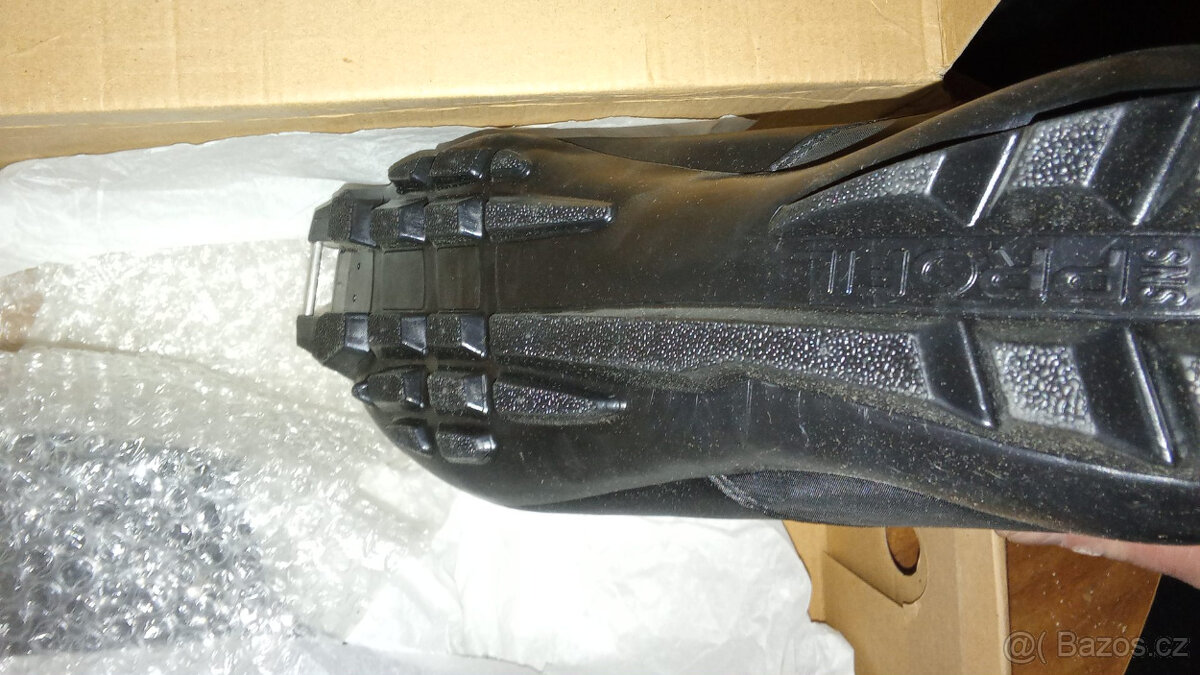 nové boty na běžky tecno pro ultra, vel 46,5 SNS - 2