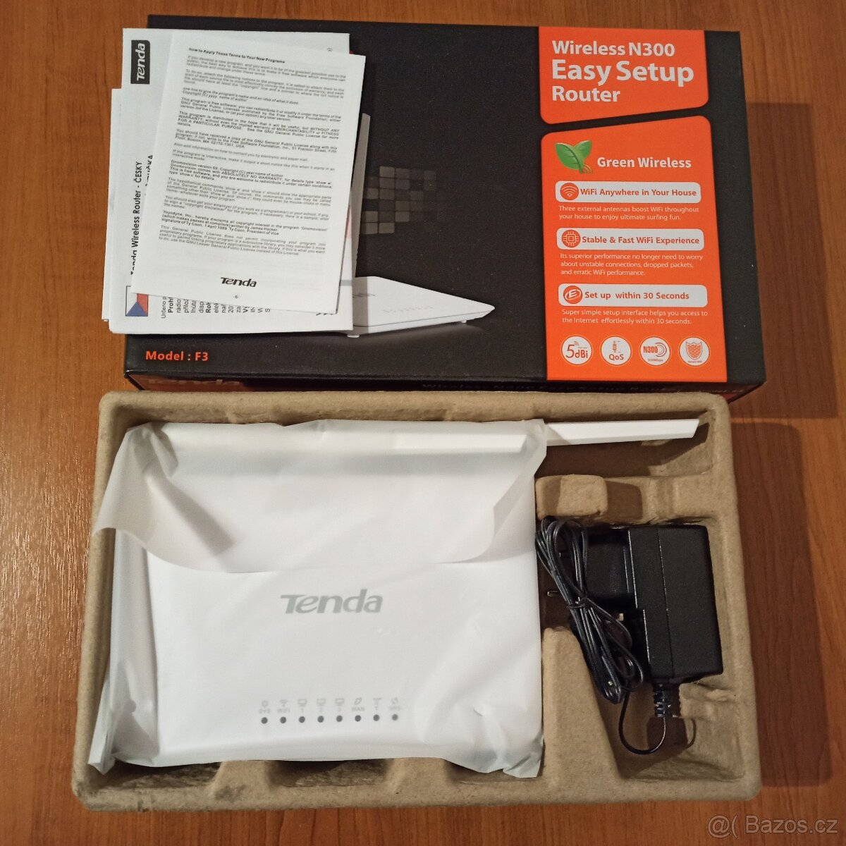 Tenda F3 (F303) Wireless N Router - 2